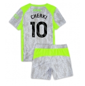 Manchester City Rayan Cherki #10 Derde tenue voor kinderen 2025-26 Korte Mouwen (+ broek)