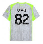 Manchester City Rico Lewis #82 Derde tenue 2025-26 Korte Mouwen
