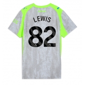 Manchester City Rico Lewis #82 Derde tenue voor Dames 2025-26 Korte Mouwen