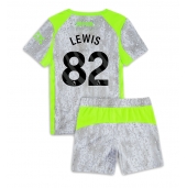 Manchester City Rico Lewis #82 Derde tenue voor kinderen 2025-26 Korte Mouwen (+ broek)