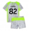Manchester City Rico Lewis #82 Derde tenue voor kinderen 2025-26 Korte Mouwen (+ broek)