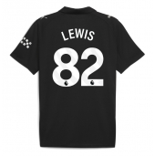 Manchester City Rico Lewis #82 Uit tenue 2025-26 Korte Mouwen