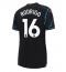 Manchester City Rodri Hernandez #16 Derde tenue voor Dames 2023-24 Korte Mouwen