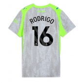 Manchester City Rodri Hernandez #16 Derde tenue voor Dames 2025-26 Korte Mouwen