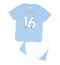 Manchester City Rodri Hernandez #16 Thuis tenue voor kinderen 2023-24 Korte Mouwen (+ broek)