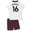 Manchester City Rodri Hernandez #16 Uit tenue voor kinderen 2023-24 Korte Mouwen (+ broek)