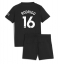 Manchester City Rodri Hernandez #16 Uit tenue voor kinderen 2025-26 Korte Mouwen (+ broek)