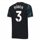 Manchester City Ruben Dias #3 Derde tenue 2023-24 Korte Mouwen