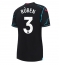 Manchester City Ruben Dias #3 Derde tenue voor Dames 2023-24 Korte Mouwen