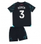 Manchester City Ruben Dias #3 Derde tenue voor kinderen 2023-24 Korte Mouwen (+ broek)