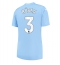 Manchester City Ruben Dias #3 Thuis tenue voor Dames 2023-24 Korte Mouwen