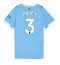 Manchester City Ruben Dias #3 Thuis tenue voor Dames 2025-26 Korte Mouwen