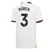Manchester City Ruben Dias #3 Uit tenue 2023-24 Korte Mouwen