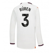 Manchester City Ruben Dias #3 Uit tenue 2023-24 Lange Mouwen