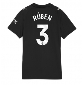 Manchester City Ruben Dias #3 Uit tenue voor Dames 2025-26 Korte Mouwen