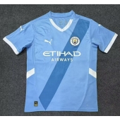 Manchester City Thuis tenue 2025-26 Korte Mouwen