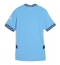 Manchester City Thuis tenue voor Dames 2025-26 Korte Mouwen