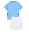 Manchester City Thuis tenue voor kinderen 2024-25 Korte Mouwen (+ broek)