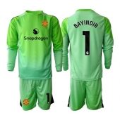 Manchester United Altay Bayindir #1 Keeper Derde tenue voor kinderen 2025-26 Lange Mouwen (+ broek)