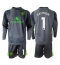 Manchester United Altay Bayindir #1 Keeper Uit tenue voor kinderen 2025-26 Lange Mouwen (+ broek)