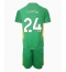 Manchester United Andre Onana #24 Keeper Derde tenue voor kinderen 2024-25 Korte Mouwen (+ broek)
