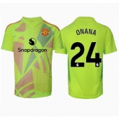 Manchester United Andre Onana #24 Keeper Uit tenue 2024-25 Korte Mouwen
