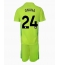 Manchester United Andre Onana #24 Keeper Uit tenue voor kinderen 2024-25 Korte Mouwen (+ broek)