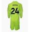 Manchester United Andre Onana #24 Keeper Uit tenue voor kinderen 2024-25 Lange Mouwen (+ broek)