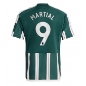 Manchester United Anthony Martial #9 Uit tenue 2023-24 Korte Mouwen