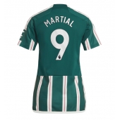 Manchester United Anthony Martial #9 Uit tenue voor Dames 2023-24 Korte Mouwen