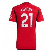 Manchester United Antony #21 Thuis tenue 2023-24 Korte Mouwen