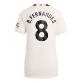 Manchester United Bruno Fernandes #8 Derde tenue voor Dames 2023-24 Korte Mouwen