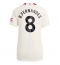 Manchester United Bruno Fernandes #8 Derde tenue voor Dames 2023-24 Korte Mouwen