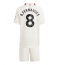 Manchester United Bruno Fernandes #8 Derde tenue voor kinderen 2023-24 Korte Mouwen (+ broek)