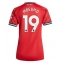 Manchester United Bryan Mbeumo #19 Thuis tenue voor Dames 2025-26 Korte Mouwen