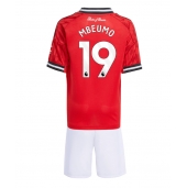Manchester United Bryan Mbeumo #19 Thuis tenue voor kinderen 2025-26 Korte Mouwen (+ broek)