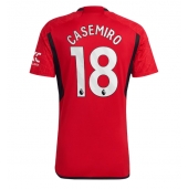 Manchester United Casemiro #18 Thuis tenue 2023-24 Korte Mouwen