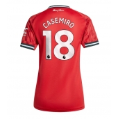 Manchester United Casemiro #18 Thuis tenue voor Dames 2025-26 Korte Mouwen