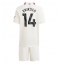Manchester United Christian Eriksen #14 Derde tenue voor kinderen 2023-24 Korte Mouwen (+ broek)