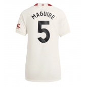 Manchester United Harry Maguire #5 Derde tenue voor Dames 2023-24 Korte Mouwen