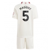 Manchester United Harry Maguire #5 Derde tenue voor kinderen 2023-24 Korte Mouwen (+ broek)