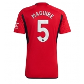 Manchester United Harry Maguire #5 Thuis tenue 2023-24 Korte Mouwen
