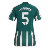 Manchester United Harry Maguire #5 Uit tenue voor Dames 2023-24 Korte Mouwen