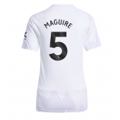 Manchester United Harry Maguire #5 Uit tenue voor Dames 2025-26 Korte Mouwen