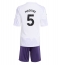 Manchester United Harry Maguire #5 Uit tenue voor kinderen 2025-26 Korte Mouwen (+ broek)