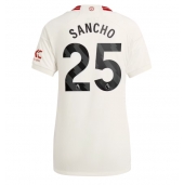 Manchester United Jadon Sancho #25 Derde tenue voor Dames 2023-24 Korte Mouwen