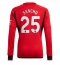 Manchester United Jadon Sancho #25 Thuis tenue 2023-24 Lange Mouwen