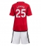 Manchester United Jadon Sancho #25 Thuis tenue voor kinderen 2023-24 Korte Mouwen (+ broek)