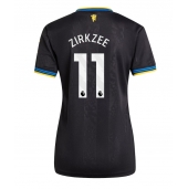 Manchester United Joshua Zirkzee #11 Derde tenue voor Dames 2025-26 Korte Mouwen