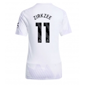 Manchester United Joshua Zirkzee #11 Uit tenue voor Dames 2025-26 Korte Mouwen